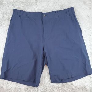 Callaway Golf Shorts Mens Sz 40 Blue Flat‎ Front Chinos 9" Inseam